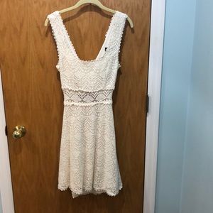 white dress Guess Brand